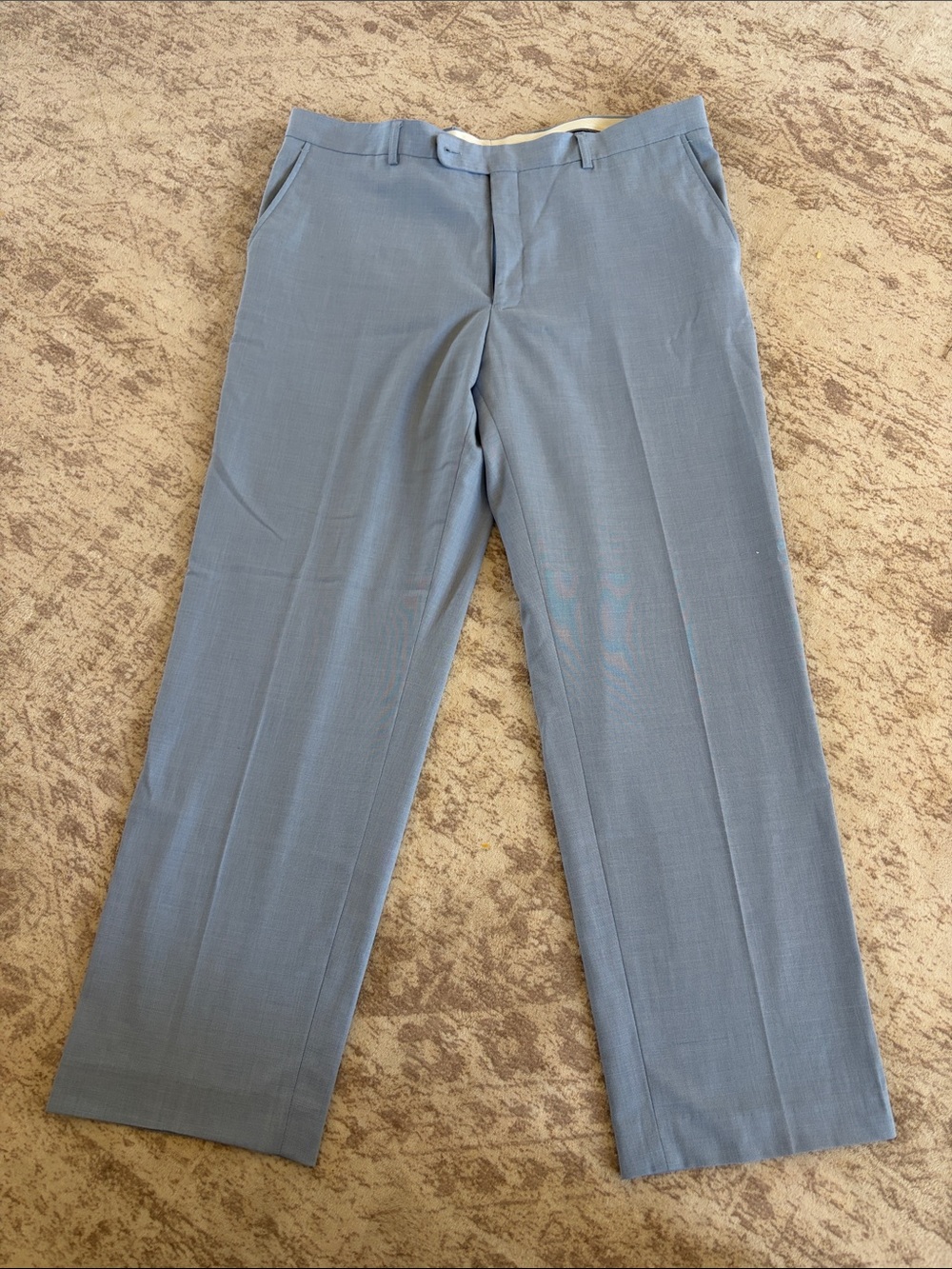 Daniel Hechter Light Blue Men's Dress Pants
